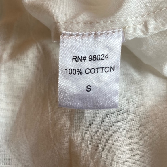 House of Harlow 1960 Boho Ivory Eyelet Peasant Dress - Picture 14 of 15